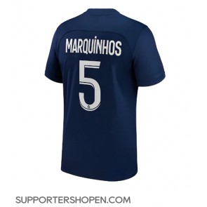 Paris Saint-Germain Marquinhos #5 Hemma Matchtröja 2022-23 Kortärmad